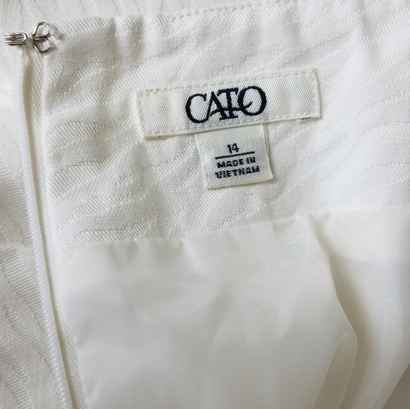 Cato white skirt size 14 - Picture 5 of 11